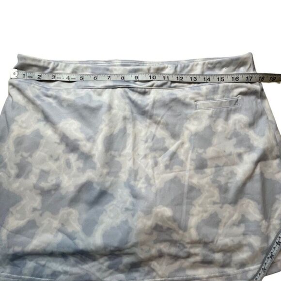 Pebble Beach Women's Skort Dry-Luxe Performance Blue White Clouds Large - Picture 3 of 7